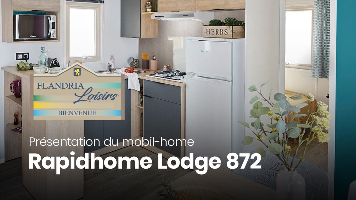 Vidéo du mobil-home neuf Lodge 872